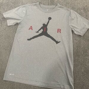 Jordan Kids Gray Short Sleeve Tee